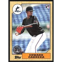 2022 Topps '87 #T87-60 Edward Cabrera