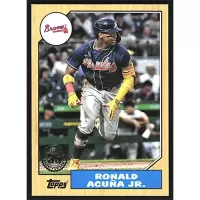 2022 Topps '87 #T87-64 Ronald Acuna Jr.