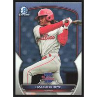 2023 Bowman Chrome Draft Refractors #BDC-43 Emaarion Boyd