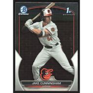 2023 Bowman Chrome Draft #BDC-198 Jake Cunningham