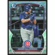 2023 Bowman Chrome Prospects Lunar Glow Refractors #BCP-11 Moises Ballesteros