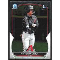 2023 Bowman Chrome Prospects #BCP-56 Christian Cerda