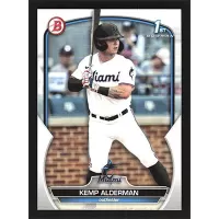 2023 Bowman Draft #BD-123 Kemp Alderman