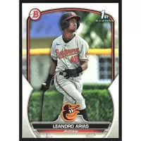 2023 Bowman Prospects #BP-84 Leandro Arias