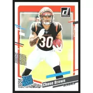 2023 Donruss #318 Chase Brown Rated Rookie