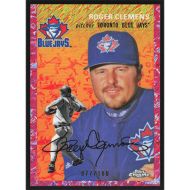 2023 Topps Chrome Platinum Anniversary Toile Cream Fuschia Lava Refractors #469 Roger Clemens