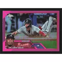 2023 Topps Chrome Update Pink Refractors #USC37 Orlando Arcia