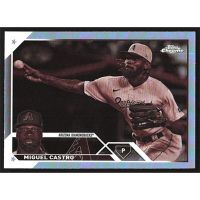 2023 Topps Chrome Update Sepia Refractors #USC57 Miguel Castro