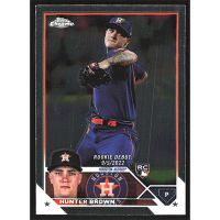 2023 Topps Chrome Update #USC163 Hunter Brown Rookie Debut