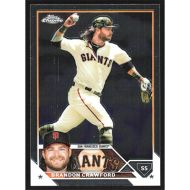 2023 Topps Chrome #195 Brandon Crawford