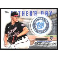 2023 Topps Father's Day Commemorative Team Patches #FD-CC Cade Cavalli