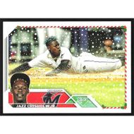 2023 Topps Holiday #H123 Jazz Chisholm Jr.