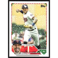 2023 Topps Holiday #H36 Carlos Correa