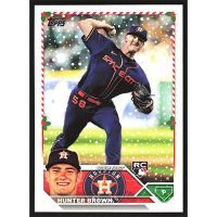 2023 Topps Holiday #H7 Hunter Brown