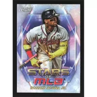 2023 Topps Stars of MLB Chrome #SMLBC-3 Ronald Acuna Jr.