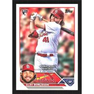 2023 Topps Update #US99 Alec Burleson Rookie Debut