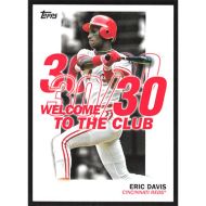 2023 Topps Welcome to the Club #EC-6 Eric Davis 30/30