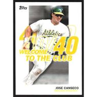 2023 Topps Welcome to the Club #WC-2 Jose Canseco