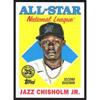 2023 Topps '88 Baseball All-Star #88AS-24 Jazz Chisholm Jr.