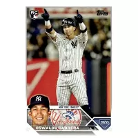 2023 Topps #487 Oswaldo Cabrera