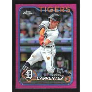 2024 Topps Chrome Pink Refractors #196 Kerry Carpenter