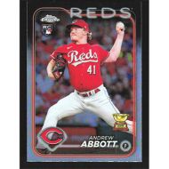 2024 Topps Chrome Refractors #154 Andrew Abbott