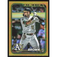 2024 Topps Gold Foil #79 Seth Brown