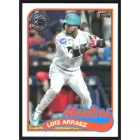 2024 Topps Series '89 #89B-20 Luis Arraez