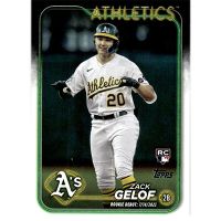 2024 Topps Update #US131 Zack Gelof Rookie Debut