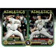 2024 Topps Update #US306 A. Felipe/E. Lucas Rookie Combos