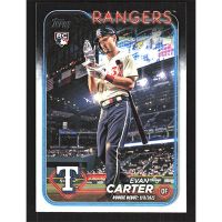 2024 Topps Update #US58 Evan Carter Rookie Debut