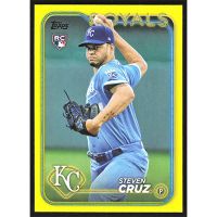 2024 Topps Yellow #360 Steven Cruz