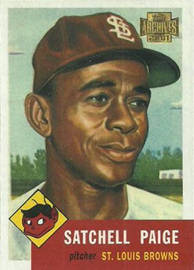 2001 Topps Archives #328 Satchel Paige 1953 