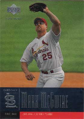 2001 Upper Deck Evolution #52 Mark McGwire 