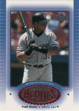 2001 Upper Deck Home Run Derby Heroes #HD3 Frank Thomas 