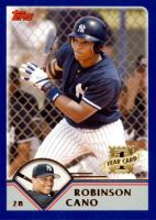 2003 Topps Traded Robinson Cano #T200 First Year