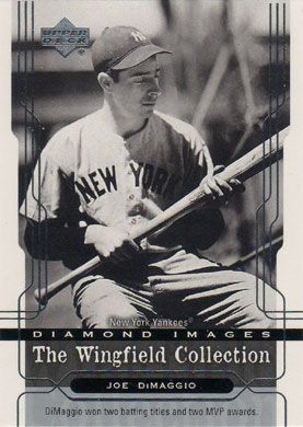 2005 Upper Deck Wingfield Collection #DI-3 Joe DiMaggio 