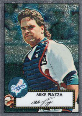 2006 Topps 52 Debut Flashbacks Chrome #DFC5 Mike Piazza