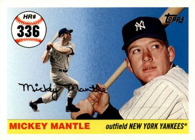 2006 Topps Mickey Mantle Home Run History #MHR336 