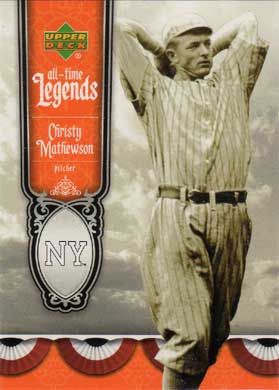 2006 Upper Deck All-Time Legends #ATL-8 Christy Mathewson 