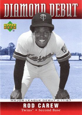 2006 Upper Deck Diamond Debut #DD-31 Rod Carew