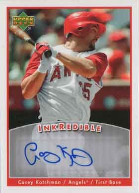 2006 Upper Deck Inkredible #I-CK Casey Kotchman Autographed 