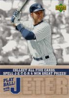 2006 Upper Deck Spell and Win #PBDJ-1 Derek Jeter 