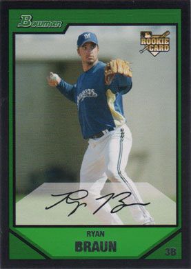 Ryan Braun Autograph Baseball Card