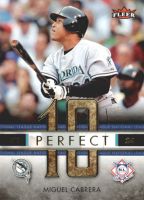 2007 Fleer Perfect 10 #PN-MC Miguel Cabrera 