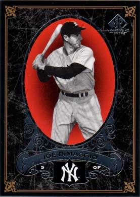 2007 SP Legendary Cuts #52 Joe DiMaggio 