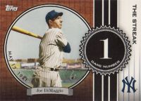 2007 Topps The Streak #JD1 Joe DiMaggio 