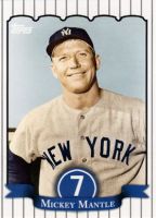 2007 Topps Update Target #MMLB-10 Mickey Mantle