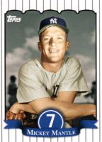 2007 Topps Update Target #MMLB-3 Mickey Mantle