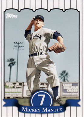 2007 Topps Update Target #MMLB-4 Mickey Mantle